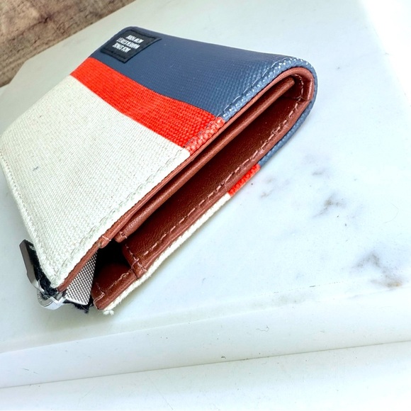 NWOT Jack Spade Warren Street New York Rare Tricolor Wallet - Picture 4 of 7